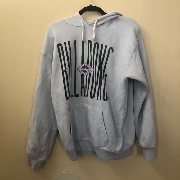 Billabong Tops - Baby Blue Billabong Hoodie